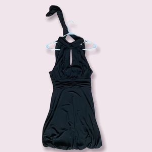 White House Black Market Little Black Halter Dress